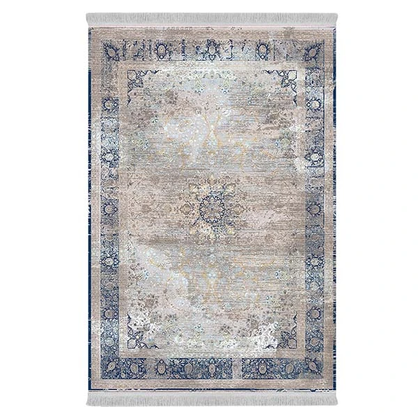 فرش پارچه‌ای دفه مدل فرشینه طرح مدرن کد 61