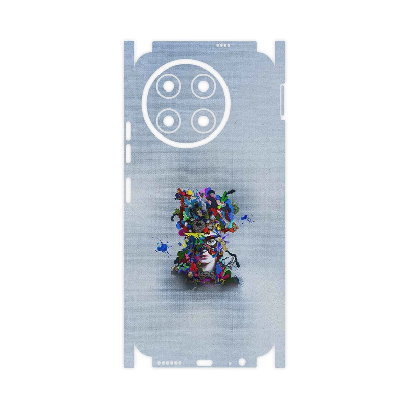 برچسب پوششی ماهوت مدل Collage of surreal Portrait of Women 4-FullSkin مناسب برای گوشی موبایل تکنو Spark 30 Pro