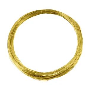 سیم مفتول ساخت زیورآلات مدل برنجی 0.3