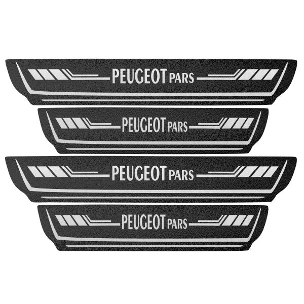 پارکابی خودرو آداک طرح چرم کد Pars01 مناسب برای پژو پارس مجموعه 4 عددی