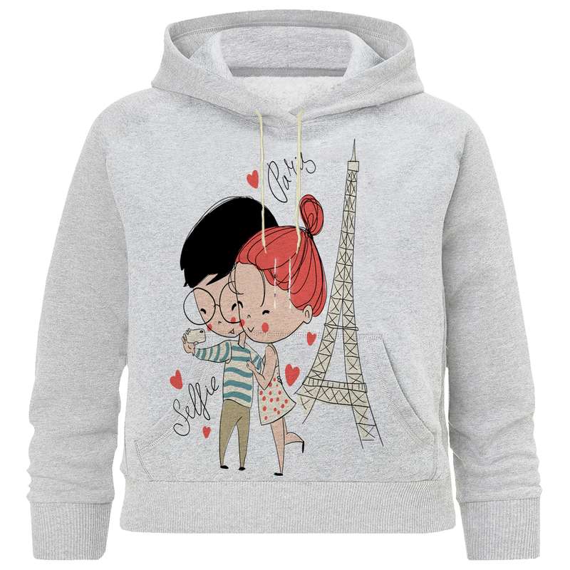 هودی دخترانه مدل M 11 پاریس