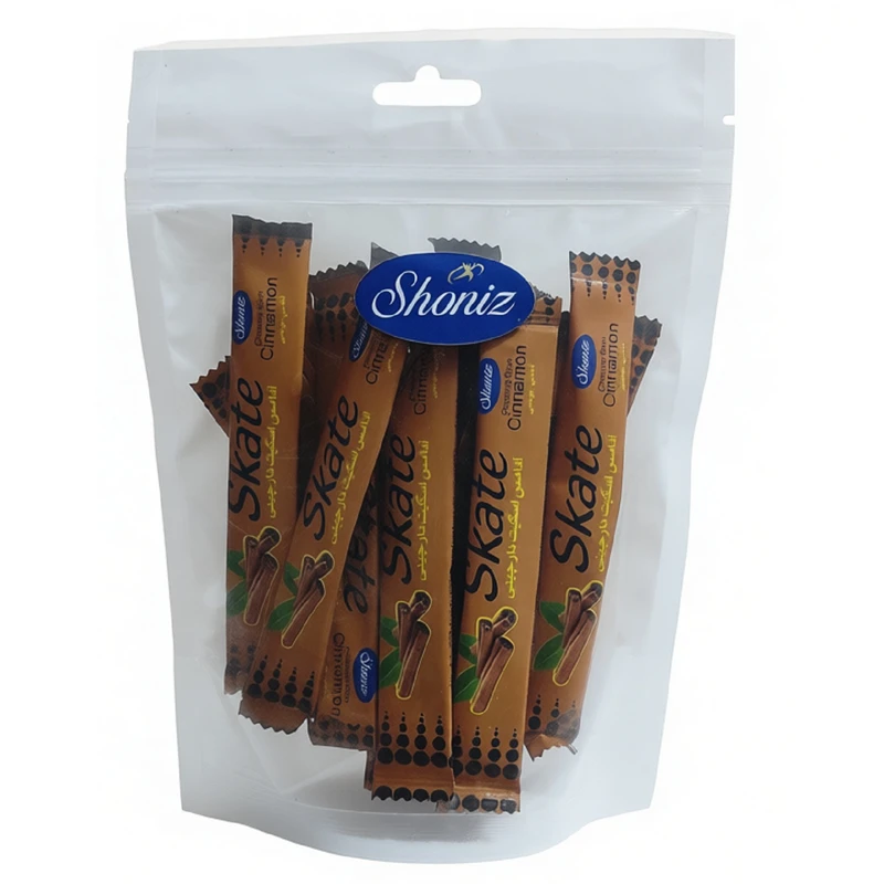 آدامس با طعم دارچین اسکیت شونیز - 5 گرم بسته 48 عددی
