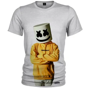 تی شرت آستین کوتاه مردانه 27 مدل Portrate Marshmello کد MH1248