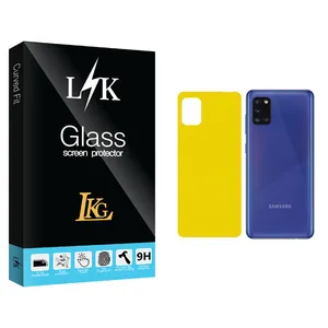 LKG LK Glass Back Protector For Samsung سامسونگ Galaxy A31