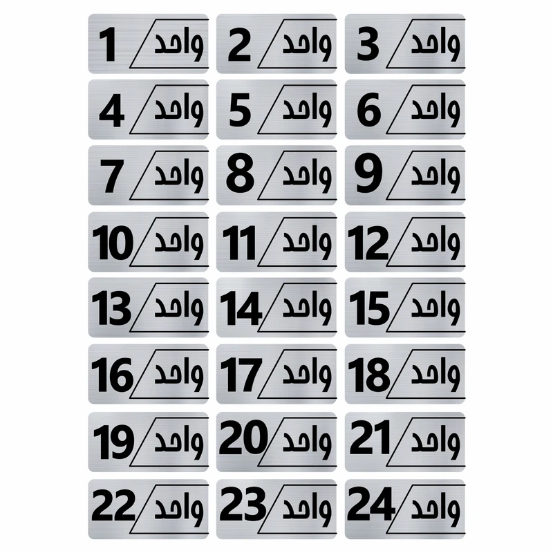 تابلو راهنما مدل نویان مجموعه 24 عددی