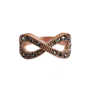 انگشتر زنانه مدل مارگازیت بی نهایت کد JW333