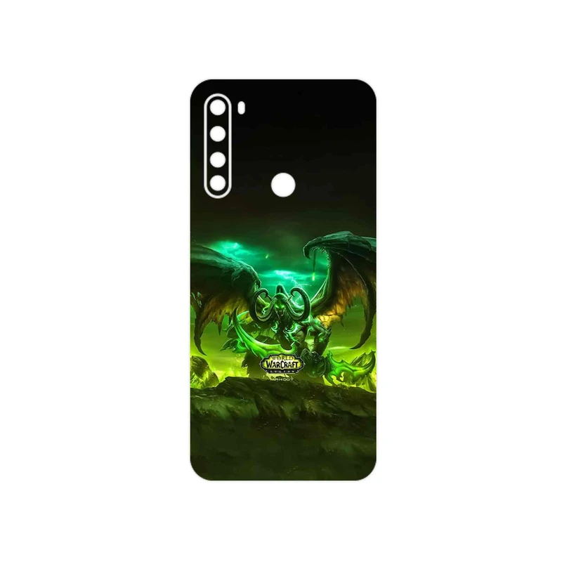 برچسب پوششی ماهوت مدل Warcraft Game Series مناسب برای گوشی موبایل شیائومی Redmi Note 8 2021