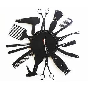 ساعت دیواری مدل آرایشگاه کد MD-192