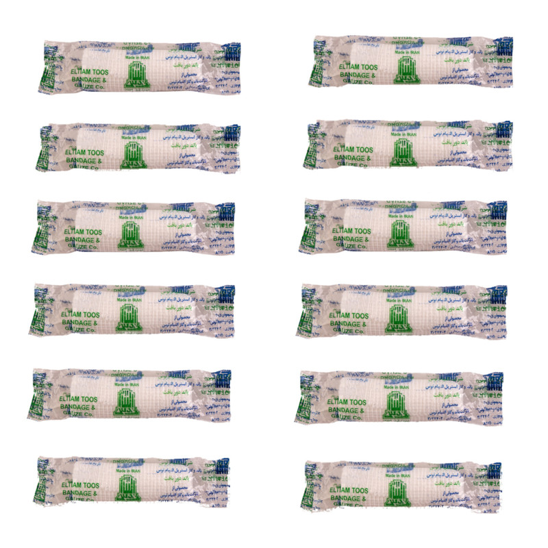باند پانسمان التیام توس مدل 01 بسته 12 عددی