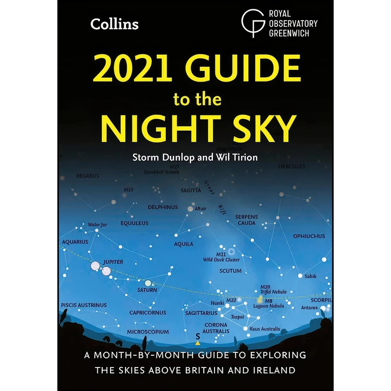 کتاب 2021 Guide to the Night Sky اثر جمعي از نويسندگان انتشارات Collins