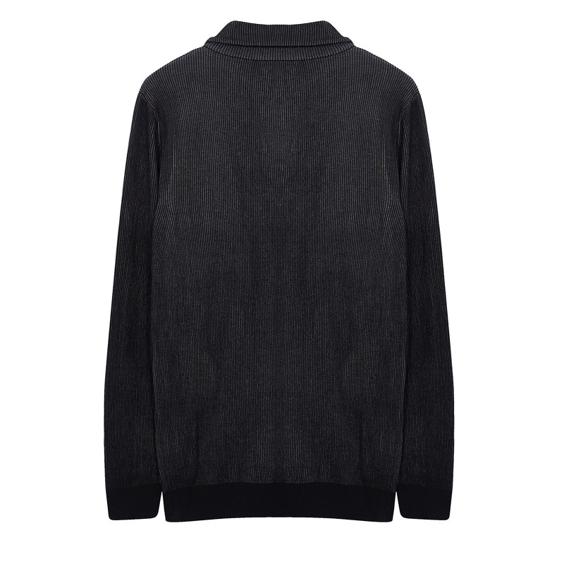 پلیور یقه برگردان مردانه مدل 825268957 طرح ترندیول