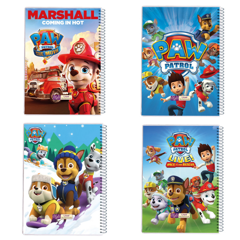 دفتر مشق ۸۰ برگ دایان مدل سگ‌های نگهبان کد۵۳۴۴۲ بسته ۴ عددی