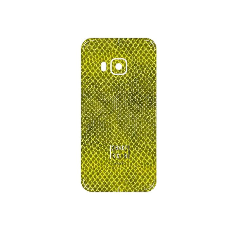 برچسب پوششی ماهوت مدل Yellow Snake Skin مناسب برای گوشی موبایل اچ تی سی One S9