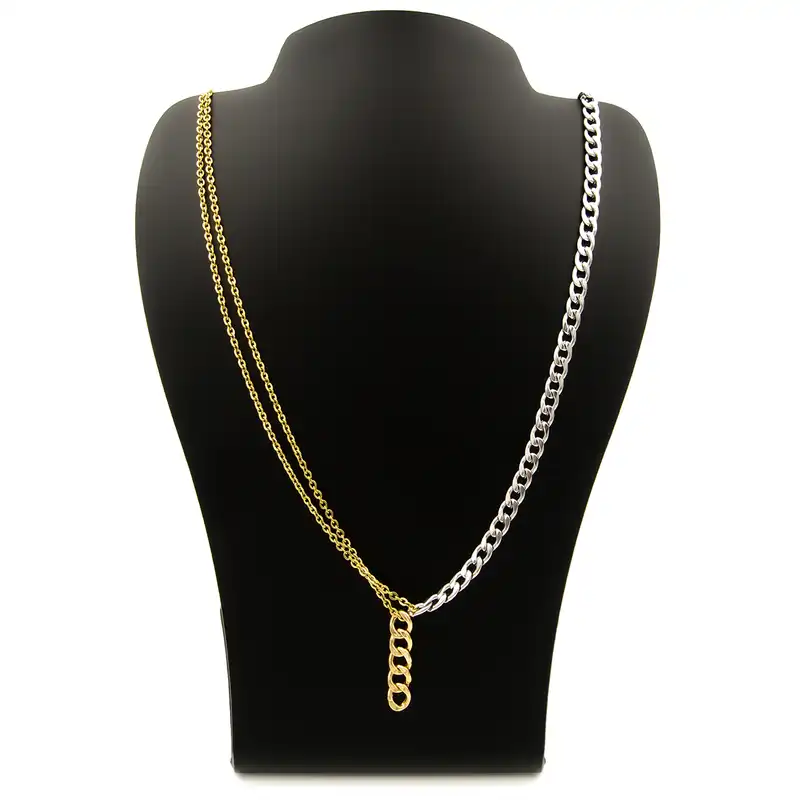 گردنبند طلا 18 عیار زنانه مانچو مدل sfg665