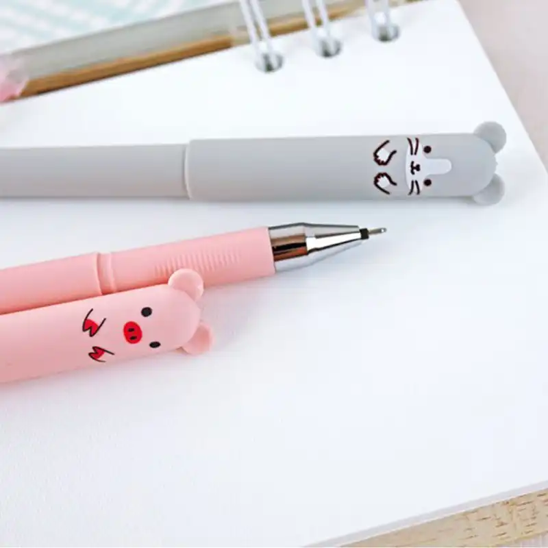 خودکار مدل عروسکی پاک کن دار طرح خوک