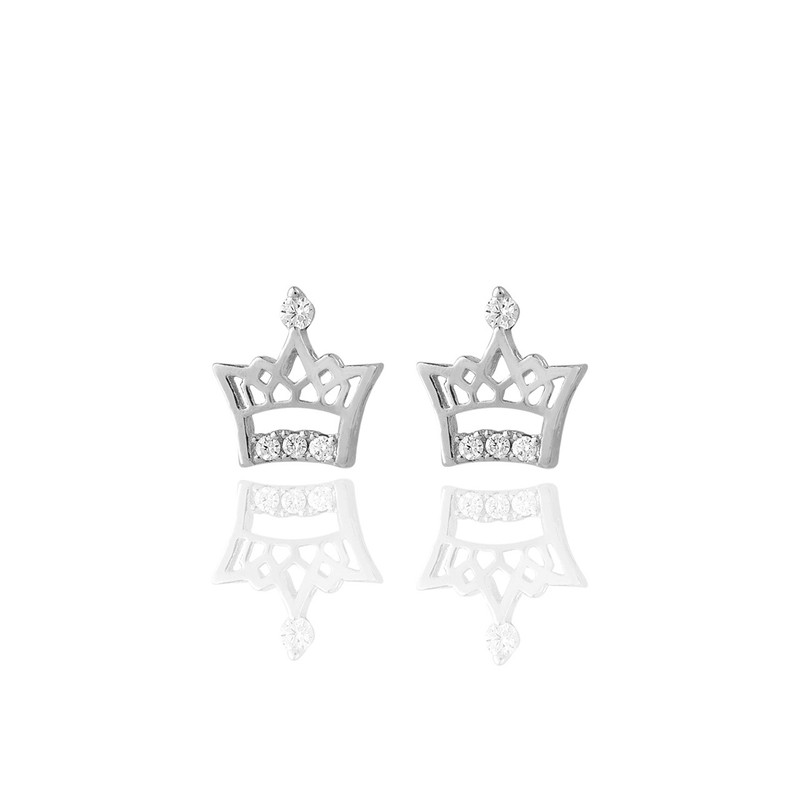 گوشواره نقره زنانه کوبیک مدل QE-2461 گوشواره نقره زنانه کوبیک مدل QE-2461