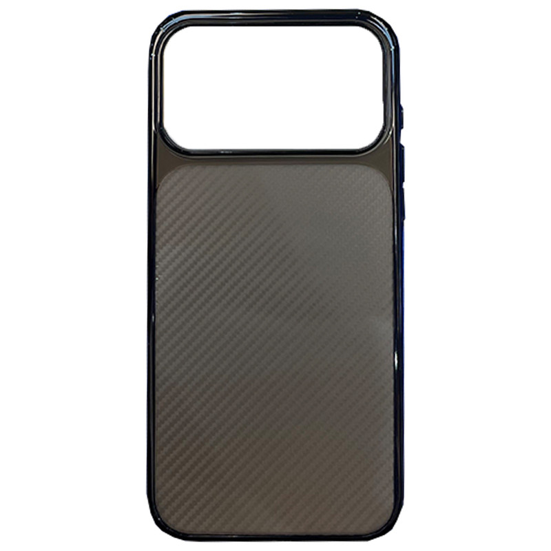 کاور مدل crystal carbon مناسب برای گوشی موبایل اپل iPhone 17 Pro Max