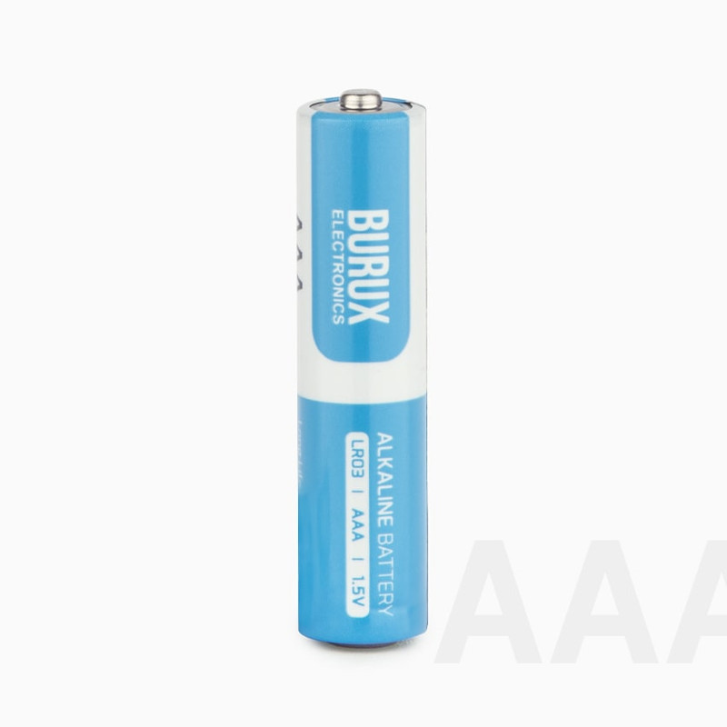 باتری نیم قلمی بروکس مدل Alkaline بسته 4 عددی