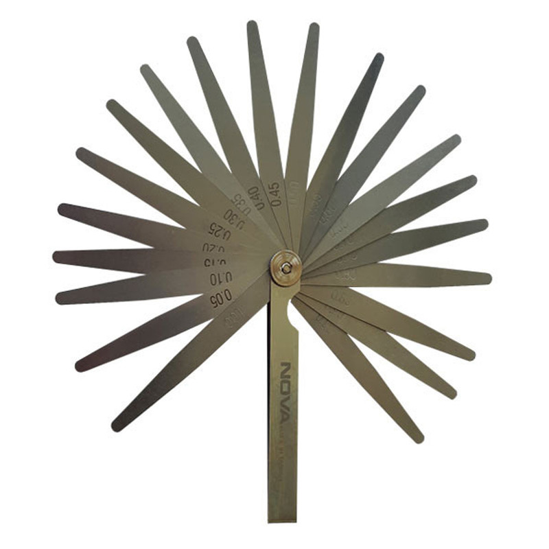 آچار فیلر نووا مدل NTF 9206 مجموعه 20 عددی آچار فیلر نووا مدل NTF 9206 مجموعه 20 عددی