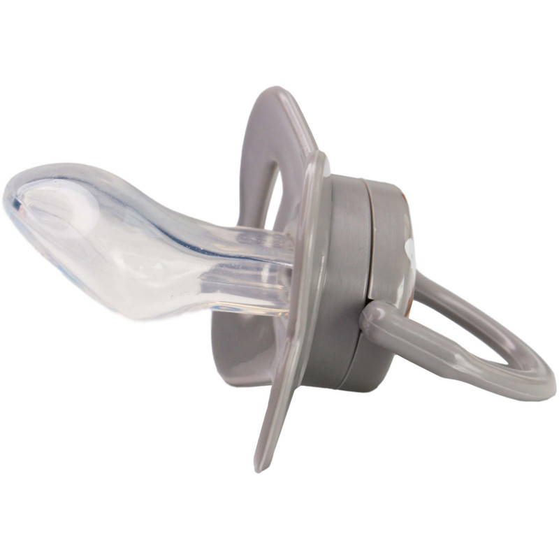 پستانک ارتودنسی وی کر مدل دربدار دسته دار مات چاپدار پروانه ای سایز 6-12 ماه کد P125