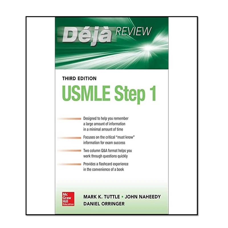 کتاب Deja Review USMLE Step 13rd Edition اثر Mark Tuttle انتشارات مؤلفین طلایی
