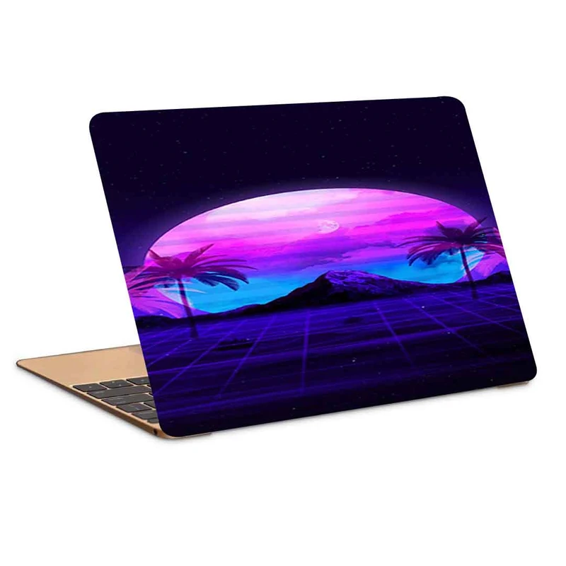 استیکر لپ تاپ طرح Phone Neon-34 کد P-914 مناسب برای لپ تاپ 15.6 اینچ