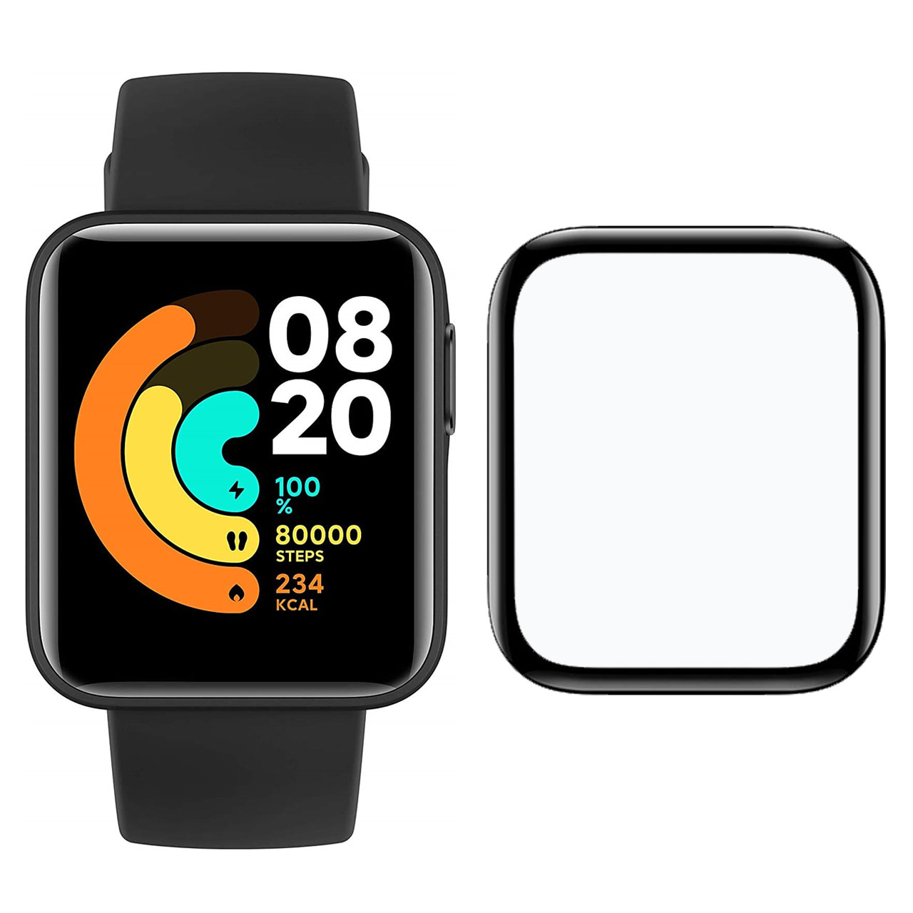 محافظ صفحه نمایش مدل MWL مناسب برای ساعت هوشمند شیائومی Mi Watch Lite