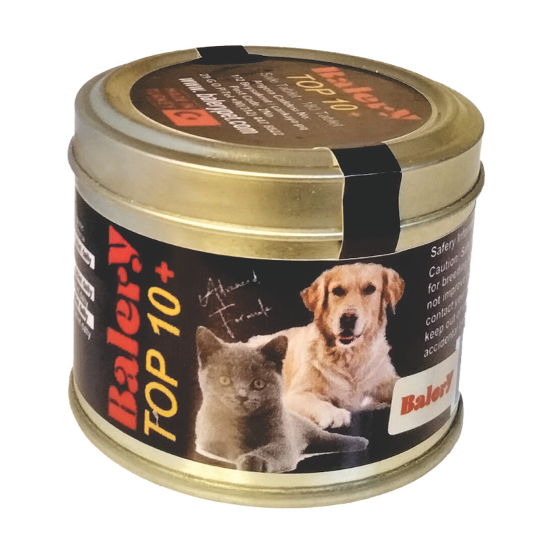 مکمل تاپ تن سگ و گربه بالری کد C06 بسته 180 عددی