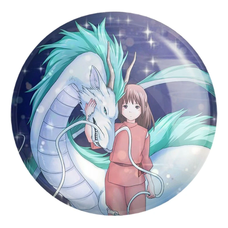 پیکسل خندالو طرح چیهیرو و هاکو انیمه شهر اشباح Spirited Away کد 12090 مدل بزرگ