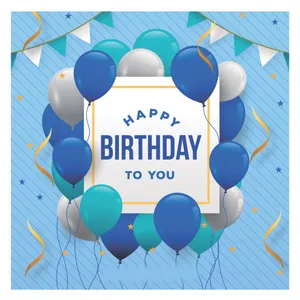 بنر تولد طرح بادکنک کد 150100100