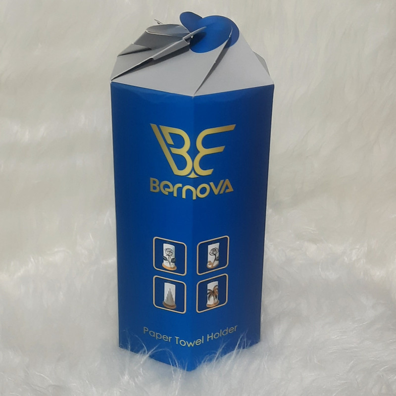 پایه رول دستمال کاغذی برنوا مدل گل صدپر کد S.1