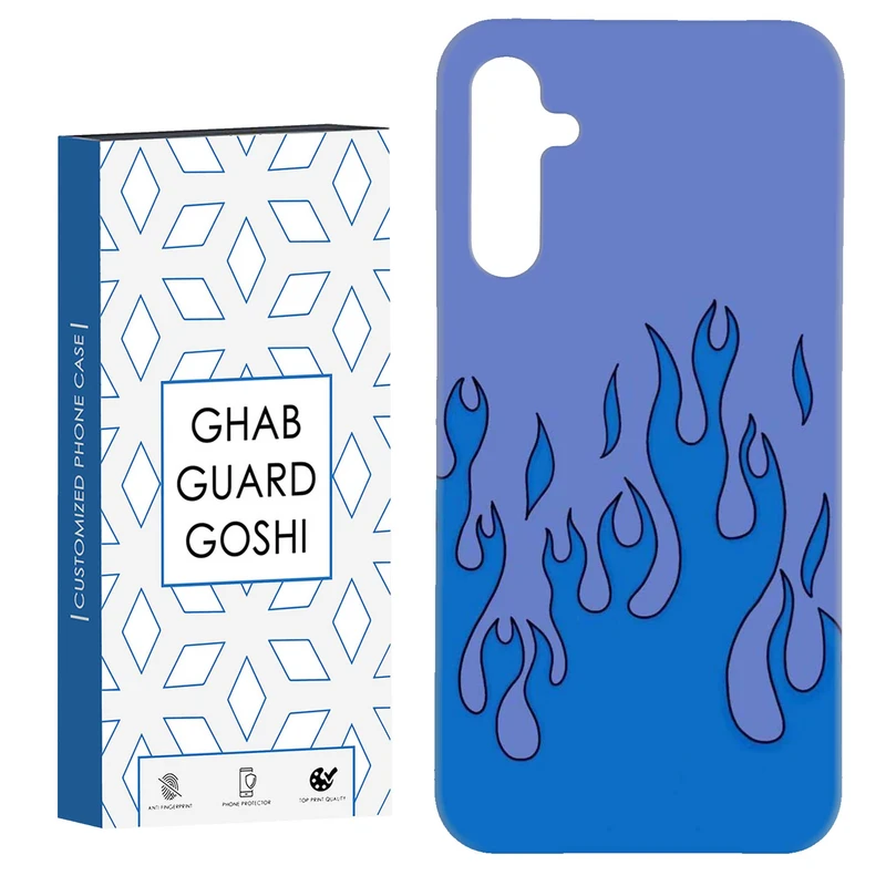 کاور قاب گارد گوشی طرح آتیش کد Dimo-838 مناسب برای گوشی موبایل سامسونگ Galaxy A54