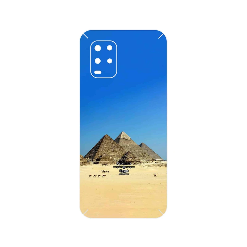 برچسب پوششی ماهوت مدل Pyramids of Egypt مناسب برای گوشی موبایل شیائومی Mi 10 Lite 5G