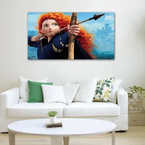 تابلو شاسی کودک مدل مریدا دختر شجاع کد 4