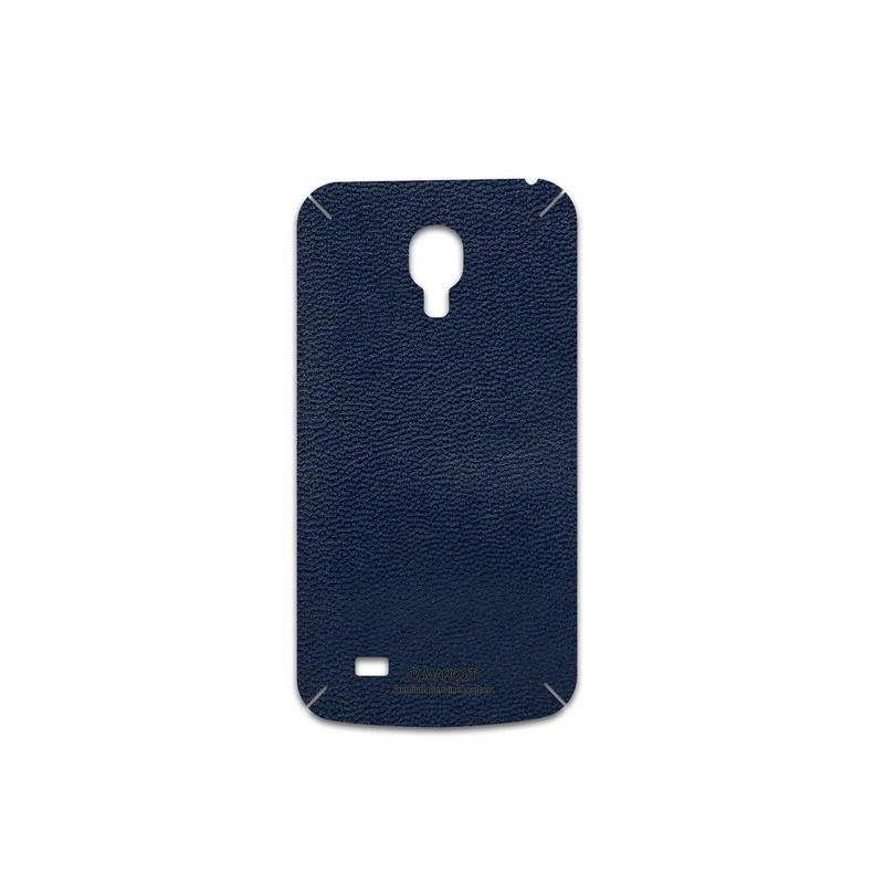 برچسب پوششی ماهوت مدل Deep-Blue-Leather مناسب برای گوشی موبایل سامسونگ Galaxy S4 mini