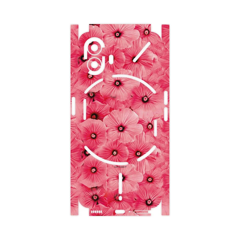 برچسب پوششی ماهوت مدل Pink_Flower-FullSkin مناسب برای گوشی موبایل ناتینگ Phone 2