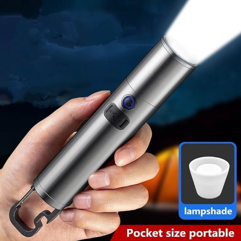 چراغ قوه دستی اسمال سان مدل x728 با نور مهتابی