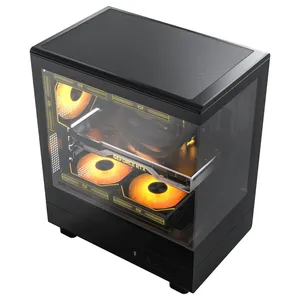 کیس کامپیوتر گیمینگ دارک فلش مدل DB330M Bk