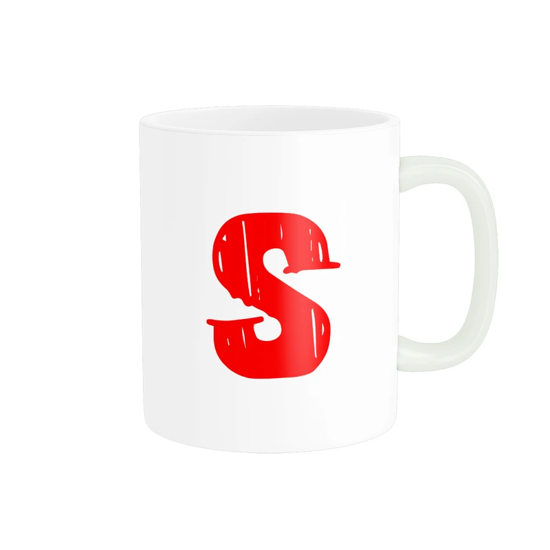 ماگ پادآفرین مدل حرف اول اسم S کد p8454