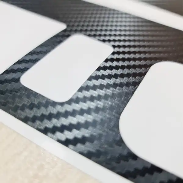 برچسب قاب شیشه بالابر خودرو کد 10790A مناسب برای سمند سورن پلاس مجموعه 4 عددی