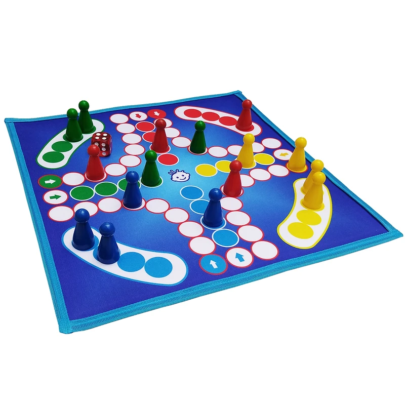 عکس شماره 2 : بازی فکری مدل منچ و مار و پله پارچه و فوم