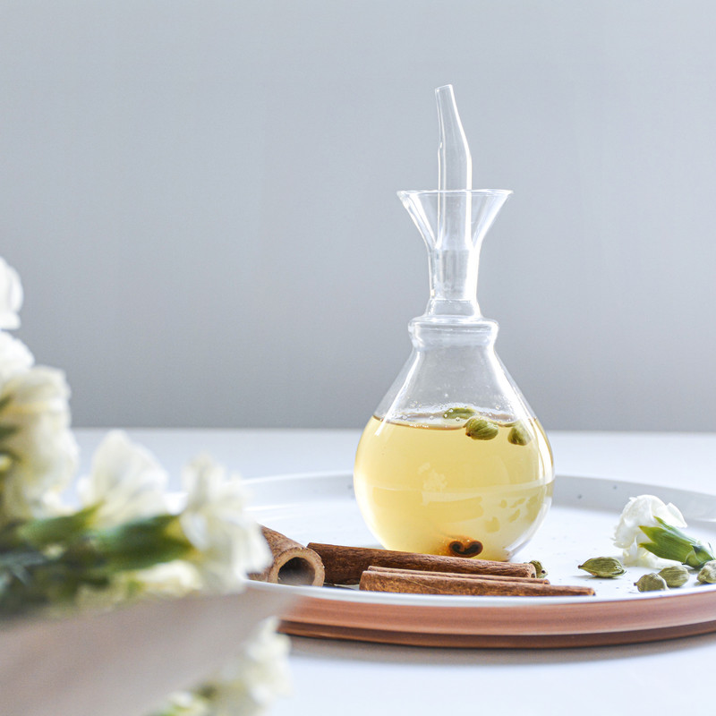 آبلیمو خوری پیرکس مدل خمره ای