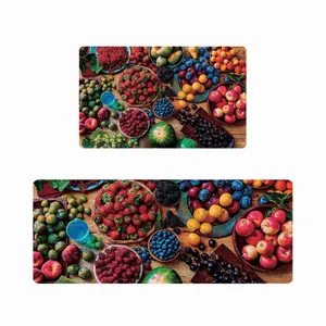 پادری طرح آشپزخانه میوه تابستانه کد 601 مجموعه دو عددی