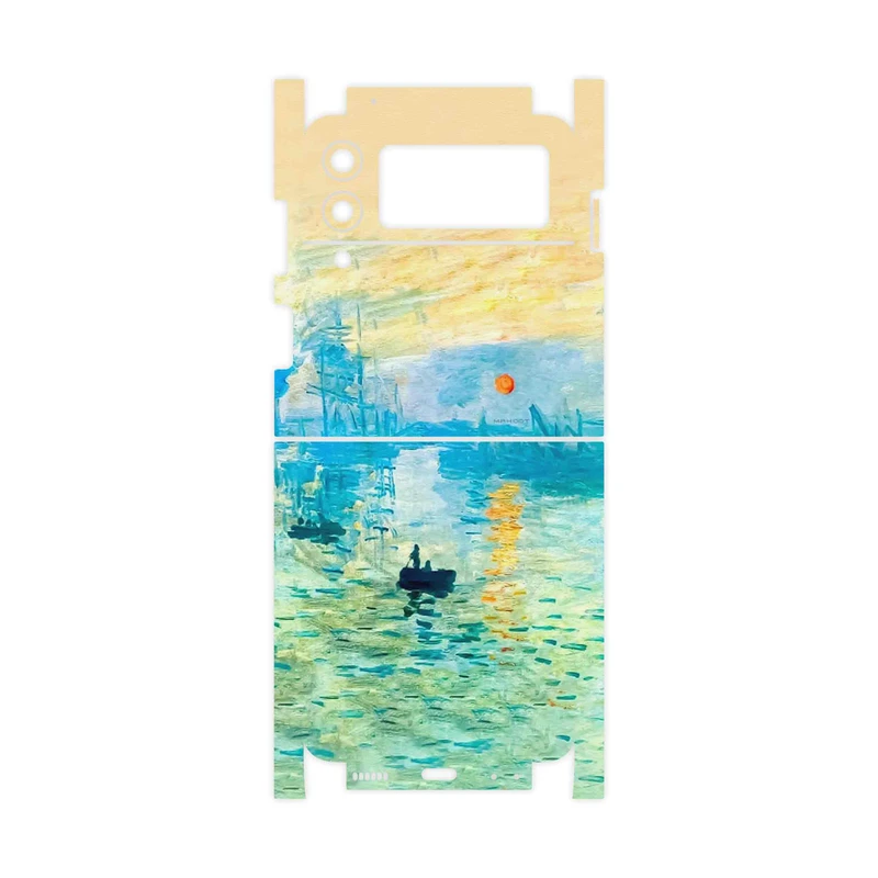برچسب پوششی ماهوت مدل Impression of Monet-FullSkin مناسب برای گوشی موبایل سامسونگ Galaxy Z Flip3 5G