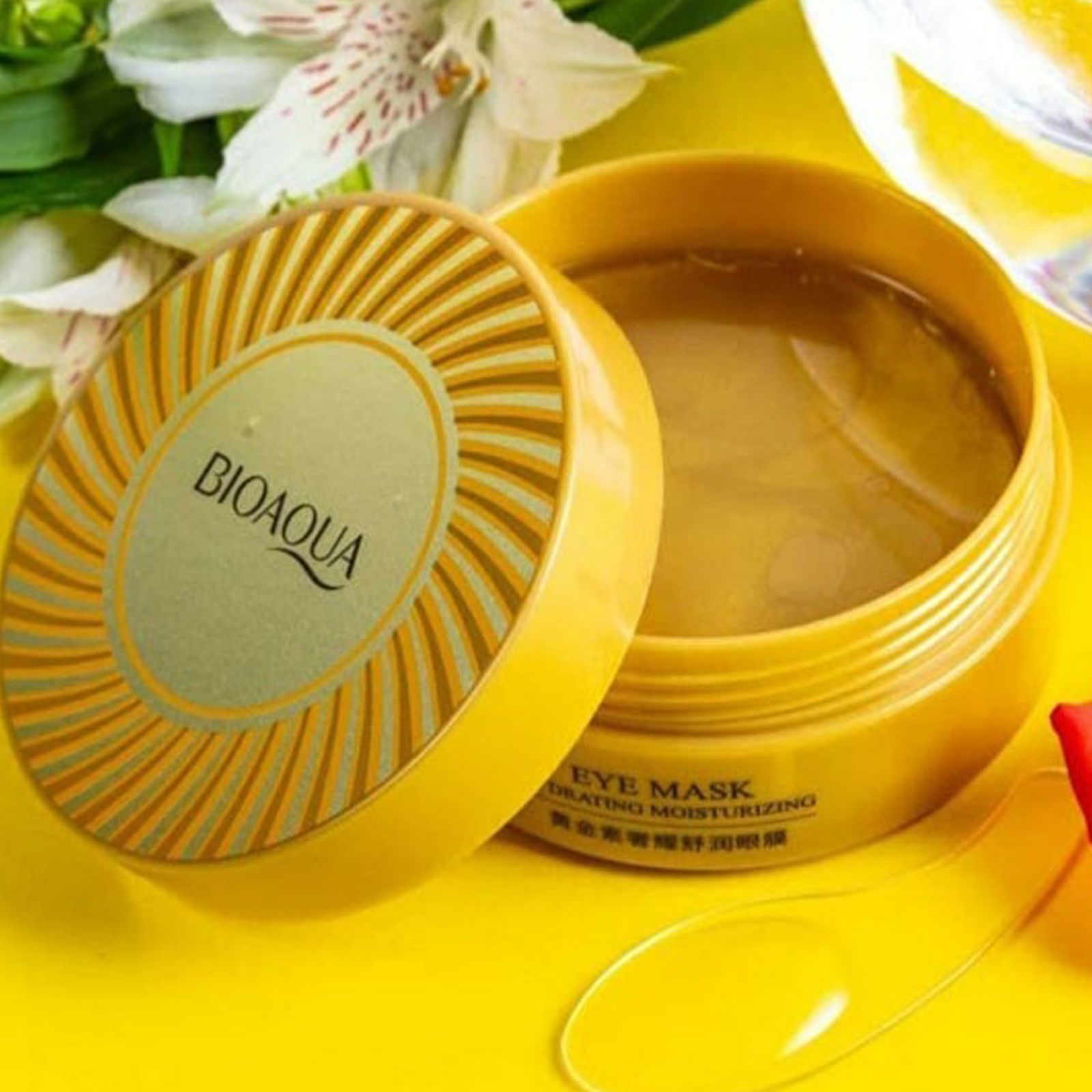 ماسک زیر چشم بایو آکوا مدل HYDRATING MOISTURIZING حجم 80 میلی لیتر بسته 60 عددی -  - 2