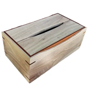 جعبه دستمال کاغذی مدل walnut