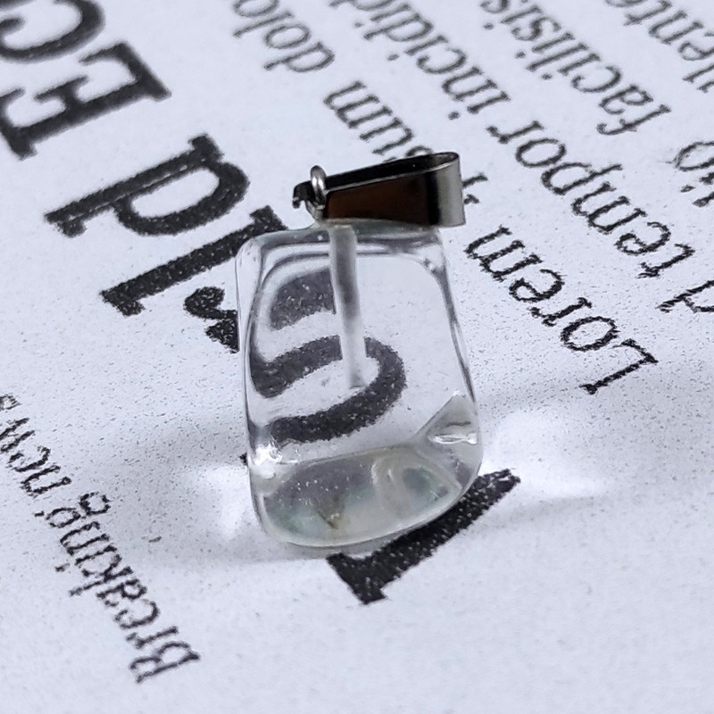 آویز گردنبند زنانه سلین کالا مدل کوارتز شفاف ماه تولد بهمن کد Mps