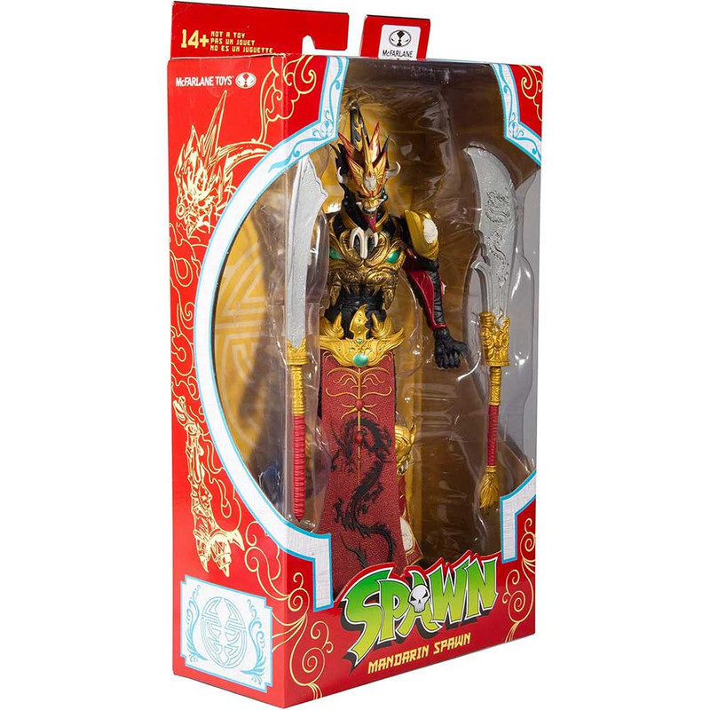 اکشن فیگور مک فارلین مدل اسپان Mandarin Spawn Scarlet Edge