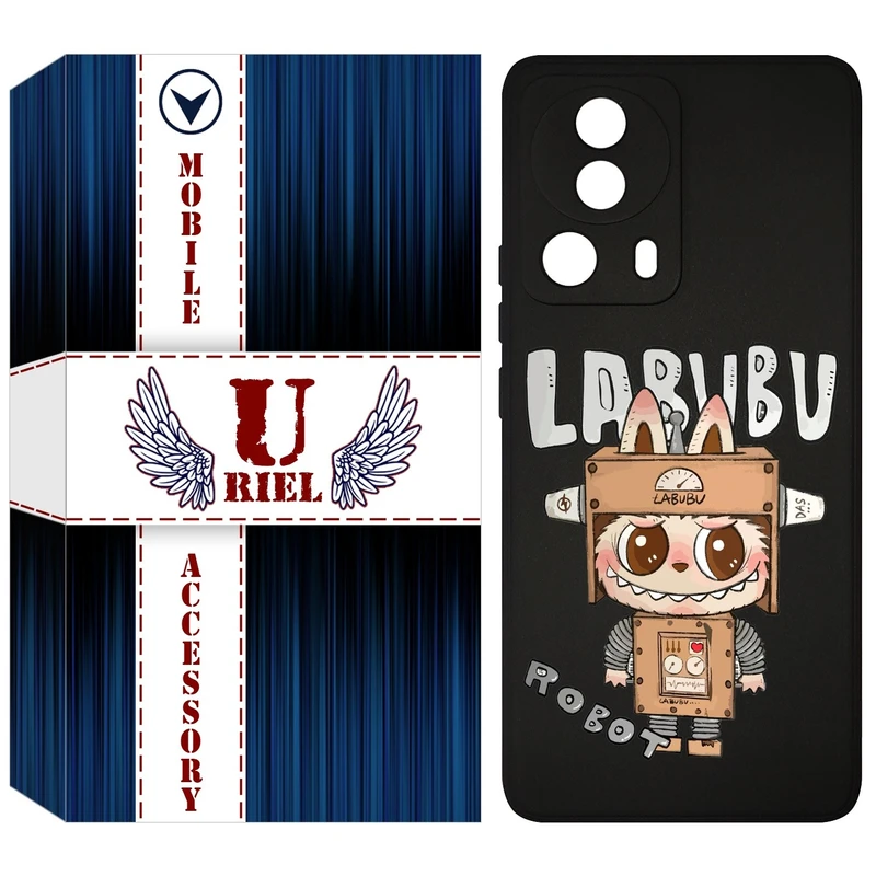 کاور یوریل مدل KSH کد 121 طرح عروسک لبوبو مناسب برای گوشی موبایل شیائومی 13 Lite