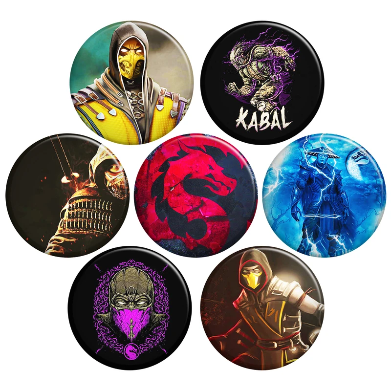 پیکسل گالری باجو طرح مورتال کمبت کد mortal kombat 1 مجموعه 7 عددی